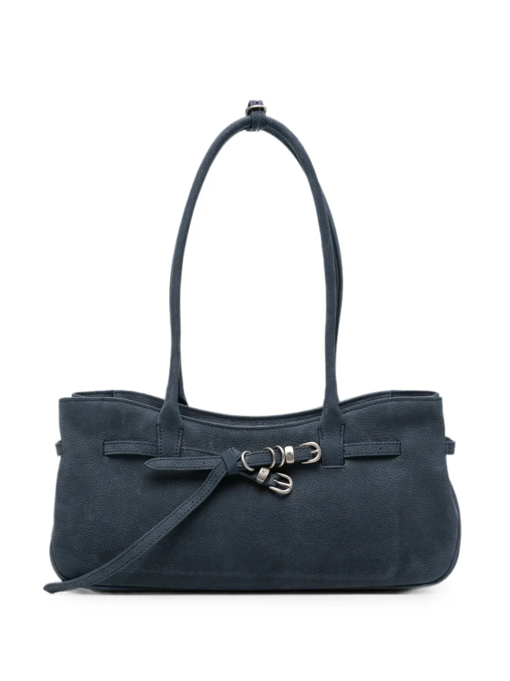 Marge Sherwood Grandma Used belt-detail shoulder bag - Blu
