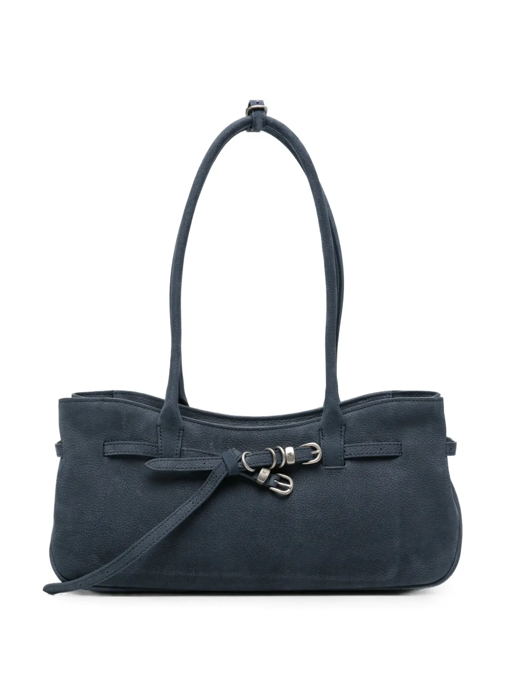 Marge Sherwood Grandma Used belt-detail shoulder bag - Blu