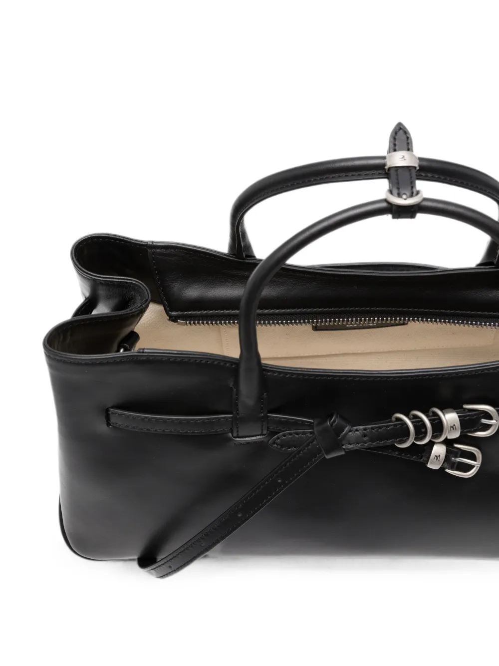 Marge Sherwood Grote Grandma leren shopper Zwart
