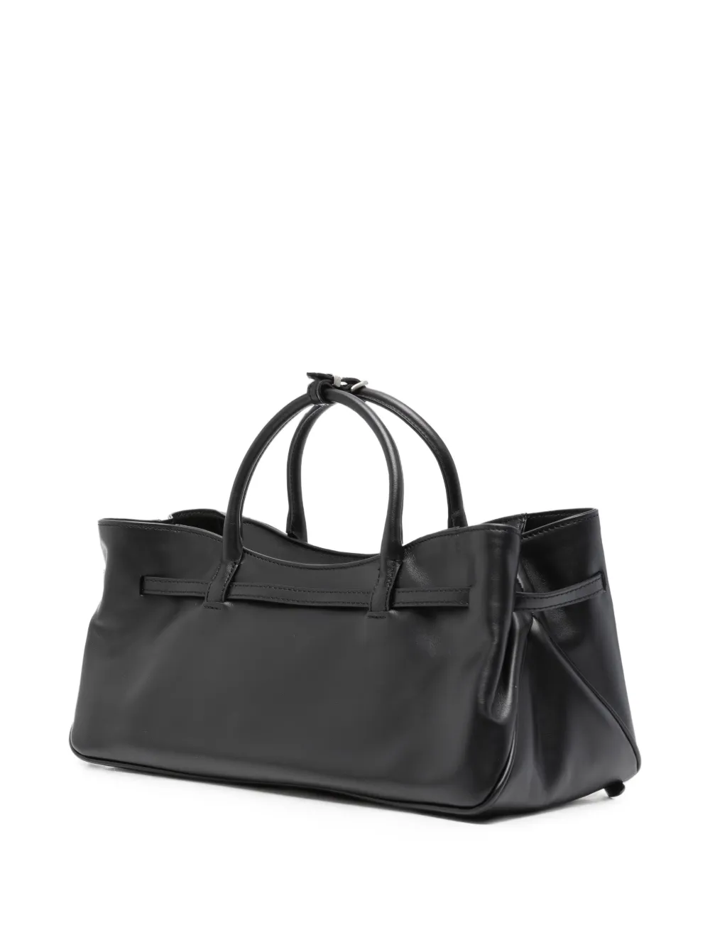 Marge Sherwood Grote Grandma leren shopper Zwart