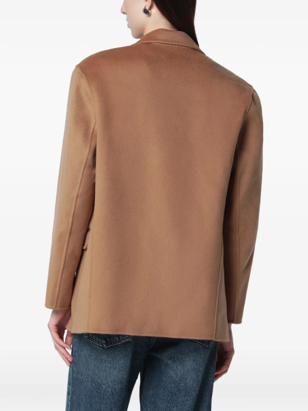 ANINE BING Quinn blazer met dubbele neus Bruin