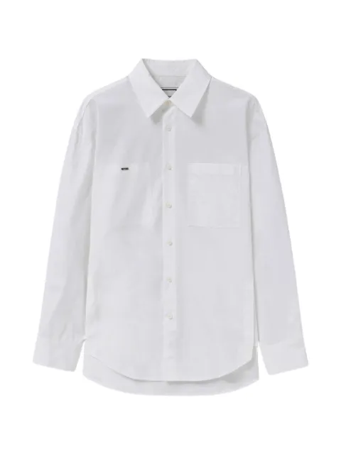 Wooyoungmi camisa con logo estampado