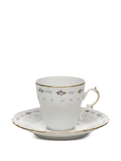 GINORI 1735 Vecchio Ginori floral-print coffee cups set (set of six)