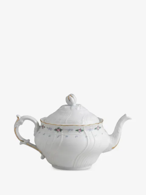 GINORI 1735 Vecchio Ginori floral-print teapot