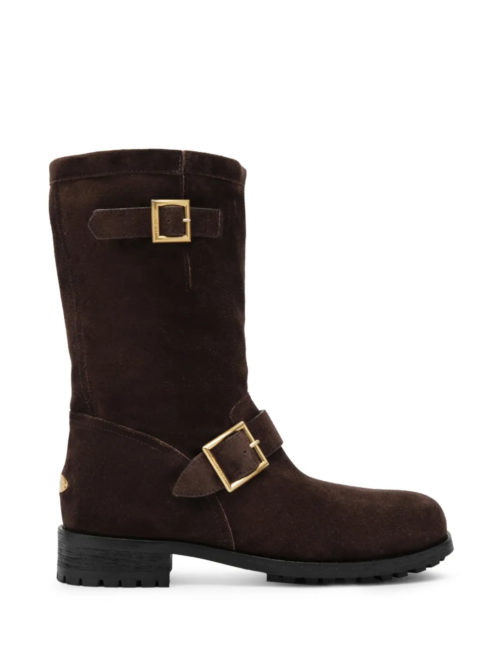 Jimmy Choo Stivaletti in pelle scamosciata - Marrone