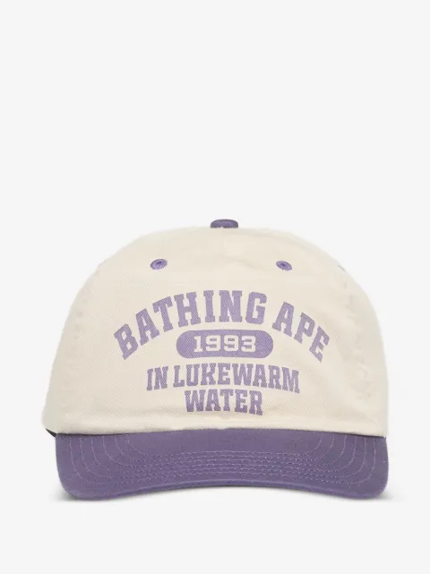 A BATHING APE® Cappello da baseball con stampa