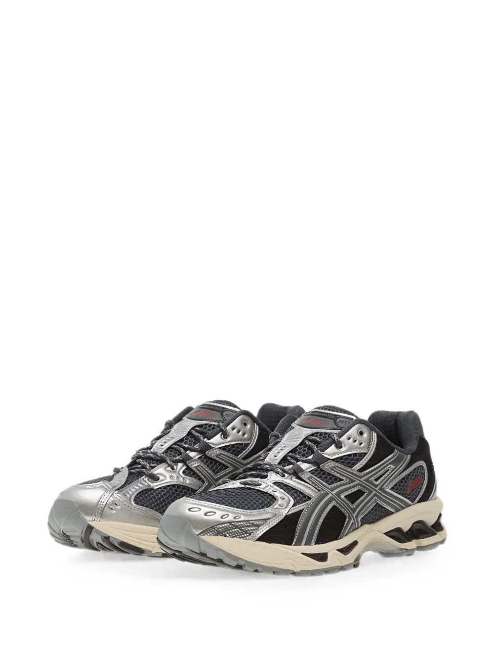 ASICS Gel-Nimbus 10.1 mesh sneakers met vlakken Grijs
