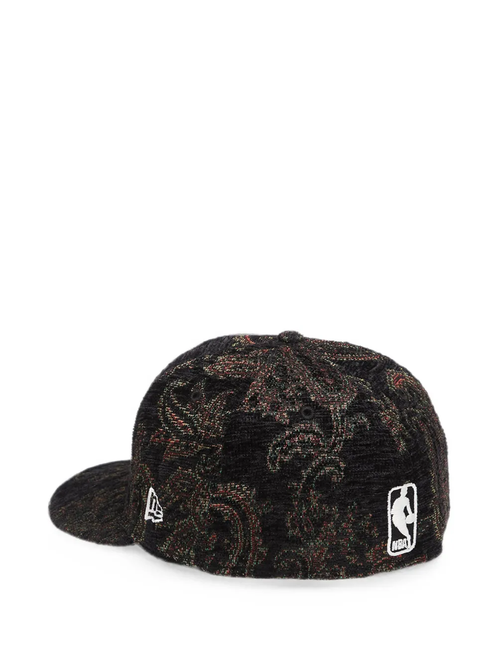 NEW ERA CAP 59FIFTY Chenille LA Lakers NBA pet met jacquard Zwart