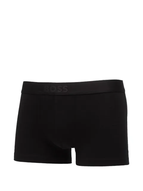 BOSS logo-waistband trunks (set of three)