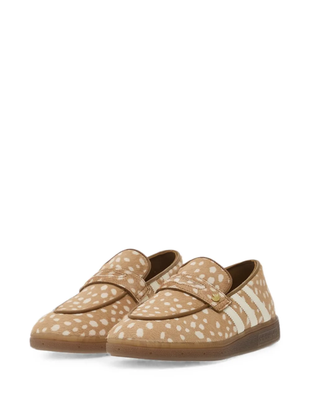 adidas Handball Spezial sneakers met luipaard-print Beige