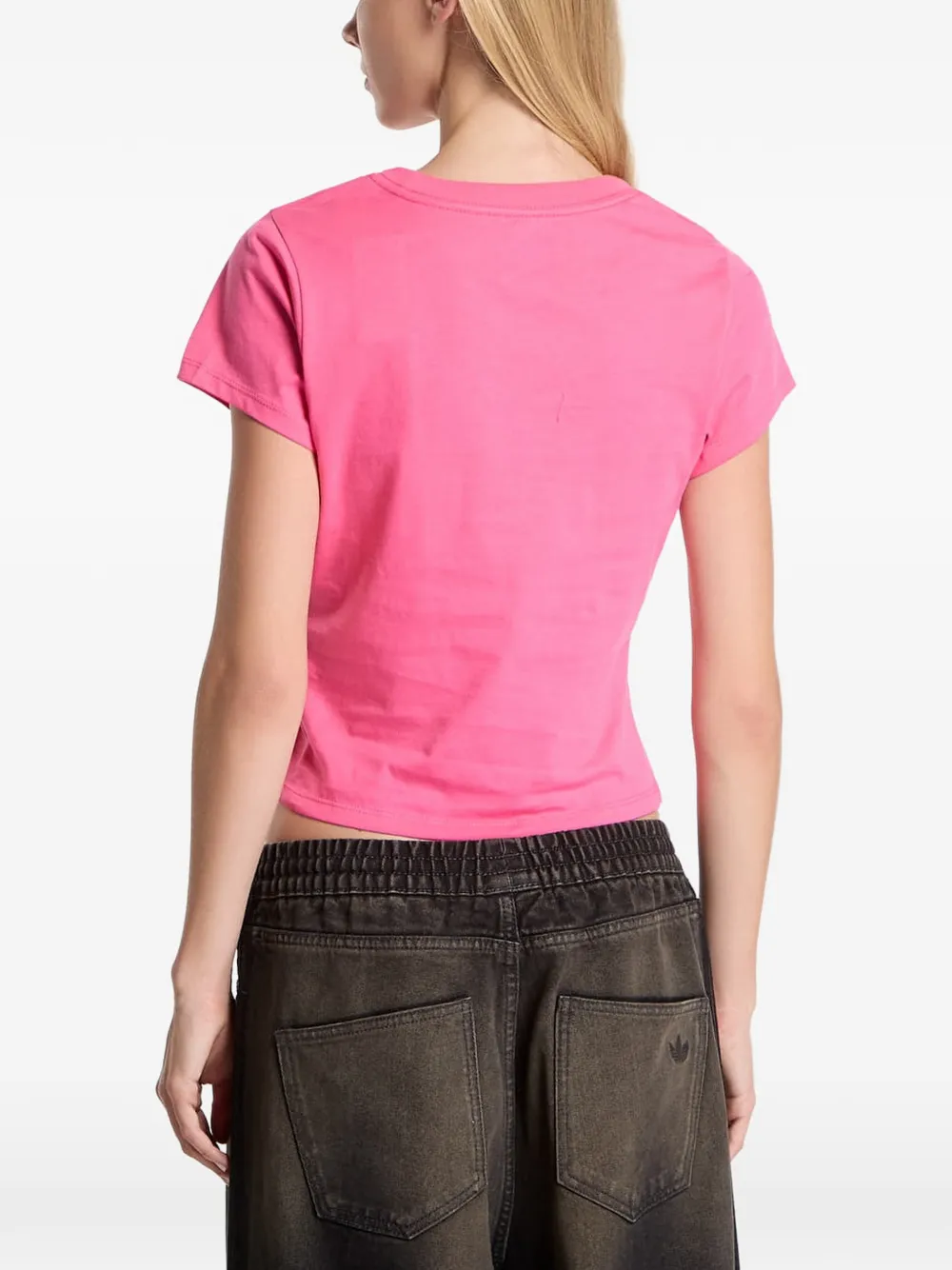Vans Antares T-shirt met logoprint Roze