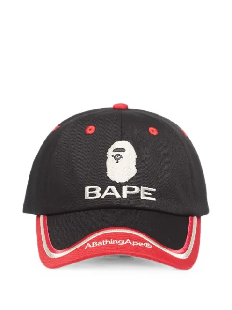 A BATHING APE® logo-embroidered baseball cap