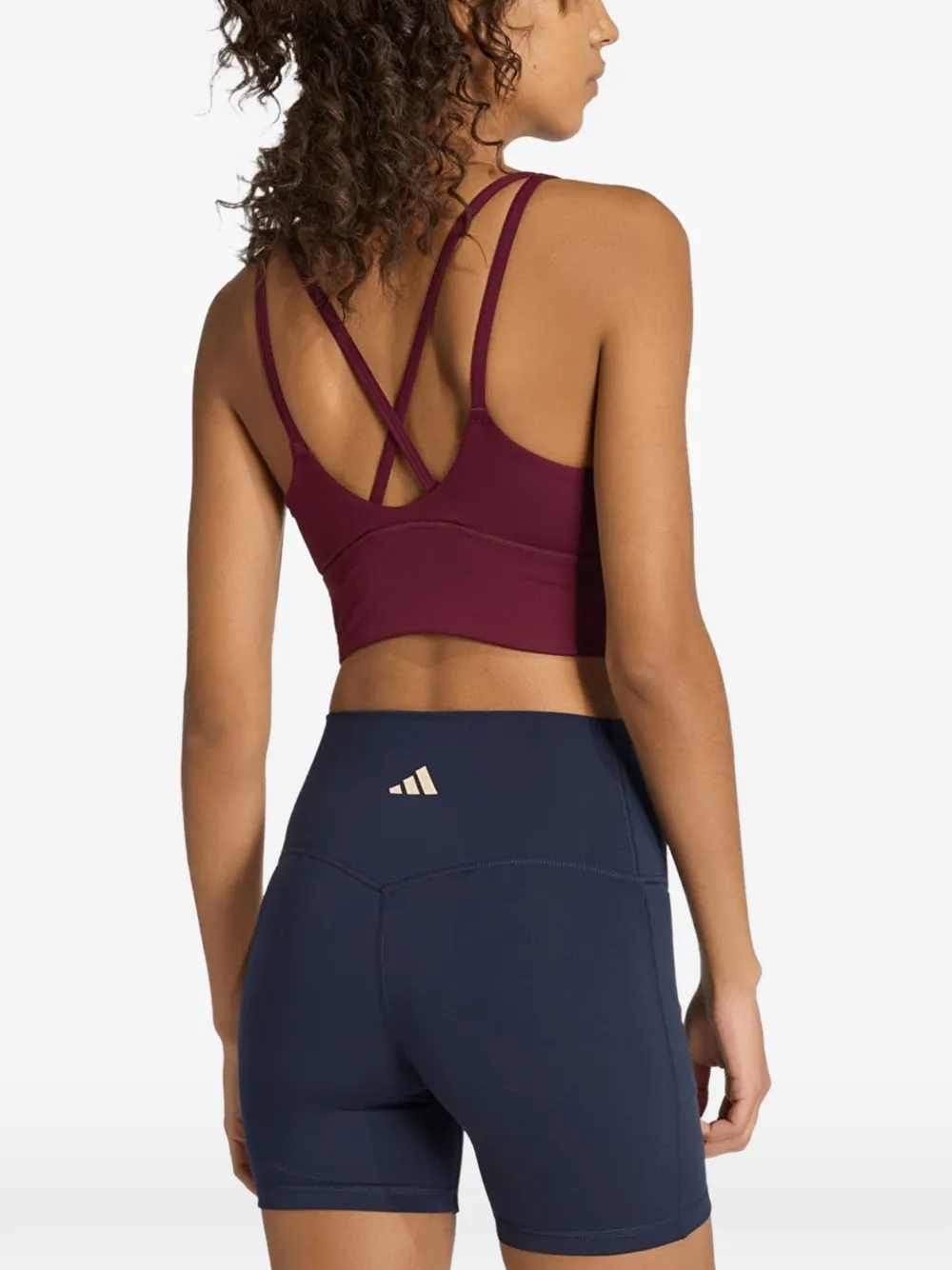 adidas Studio All Me sports bra Rood