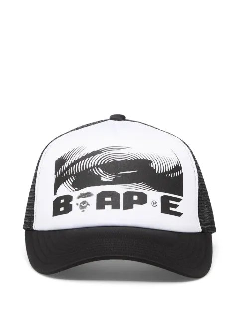 A BATHING APE® gorra Bape de malla