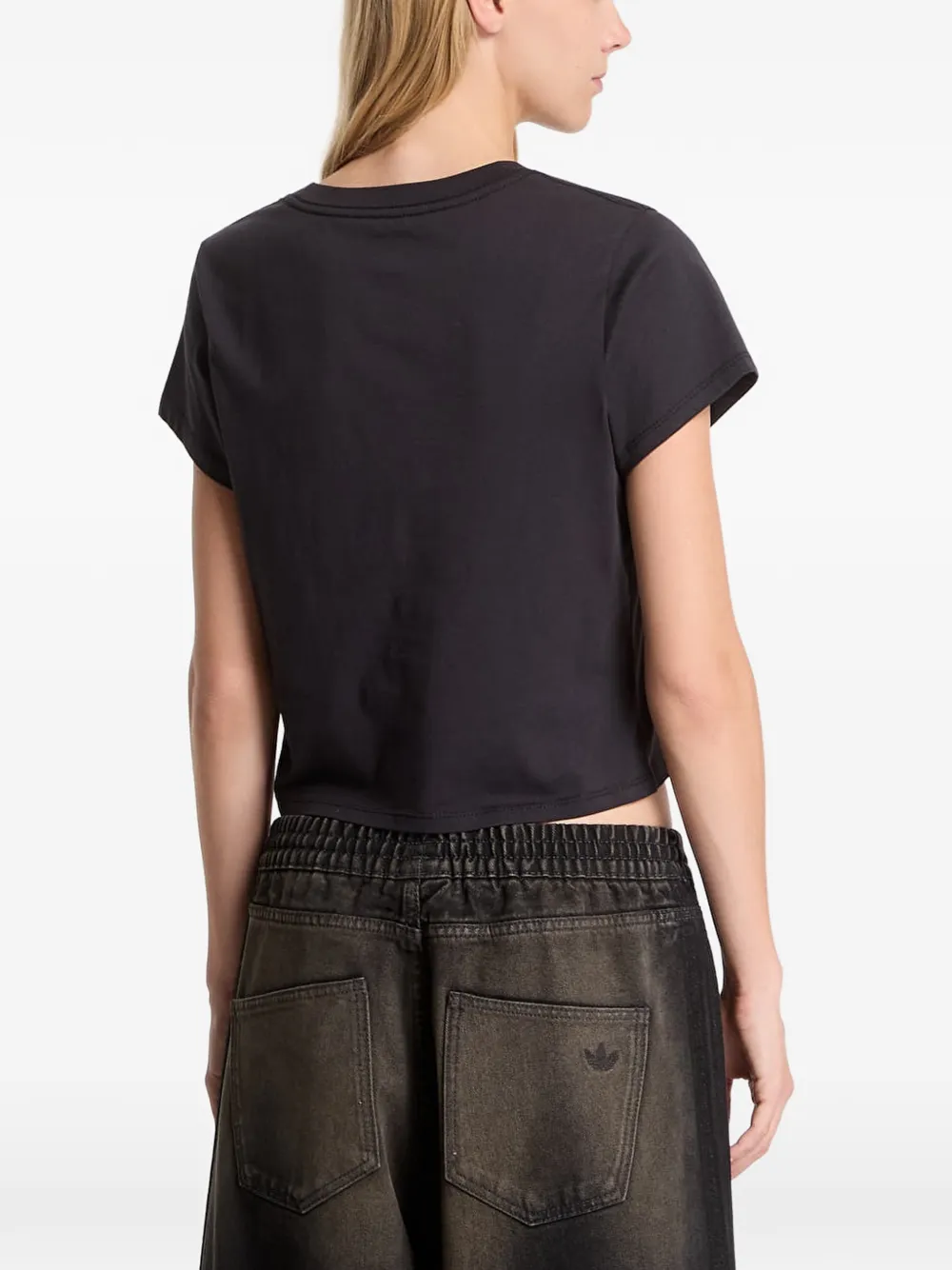 Vans Antares T-shirt met logoprint Zwart