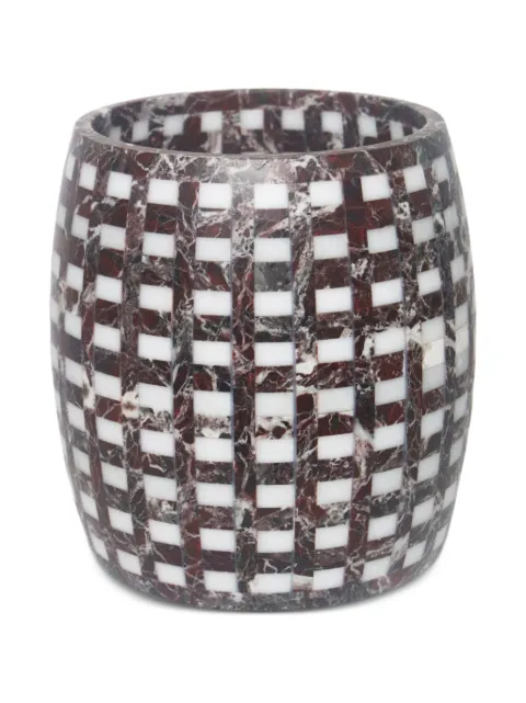 Editions Milano Lace marble vase