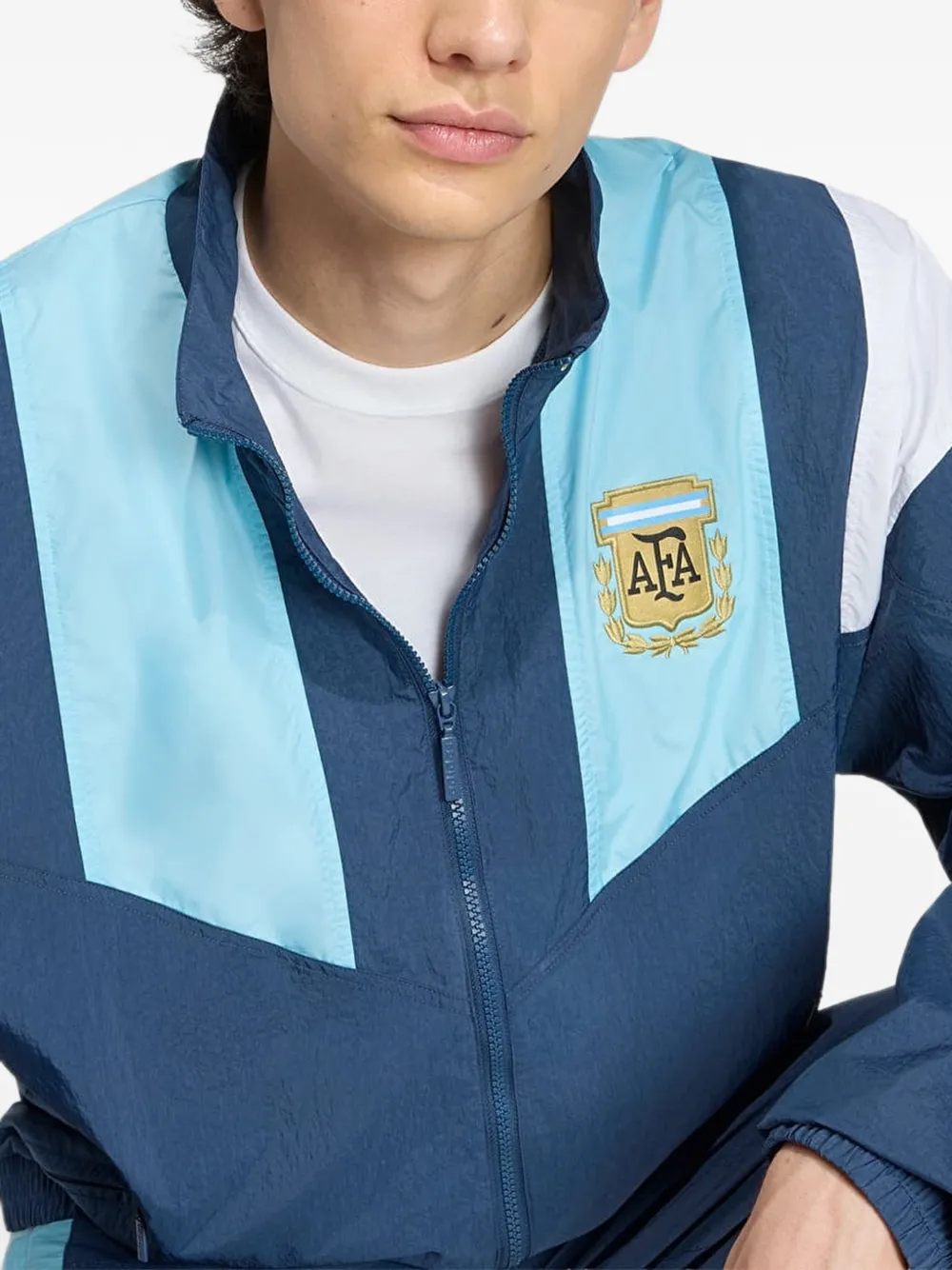 adidas Argentina Eqt panelled jacket Blauw