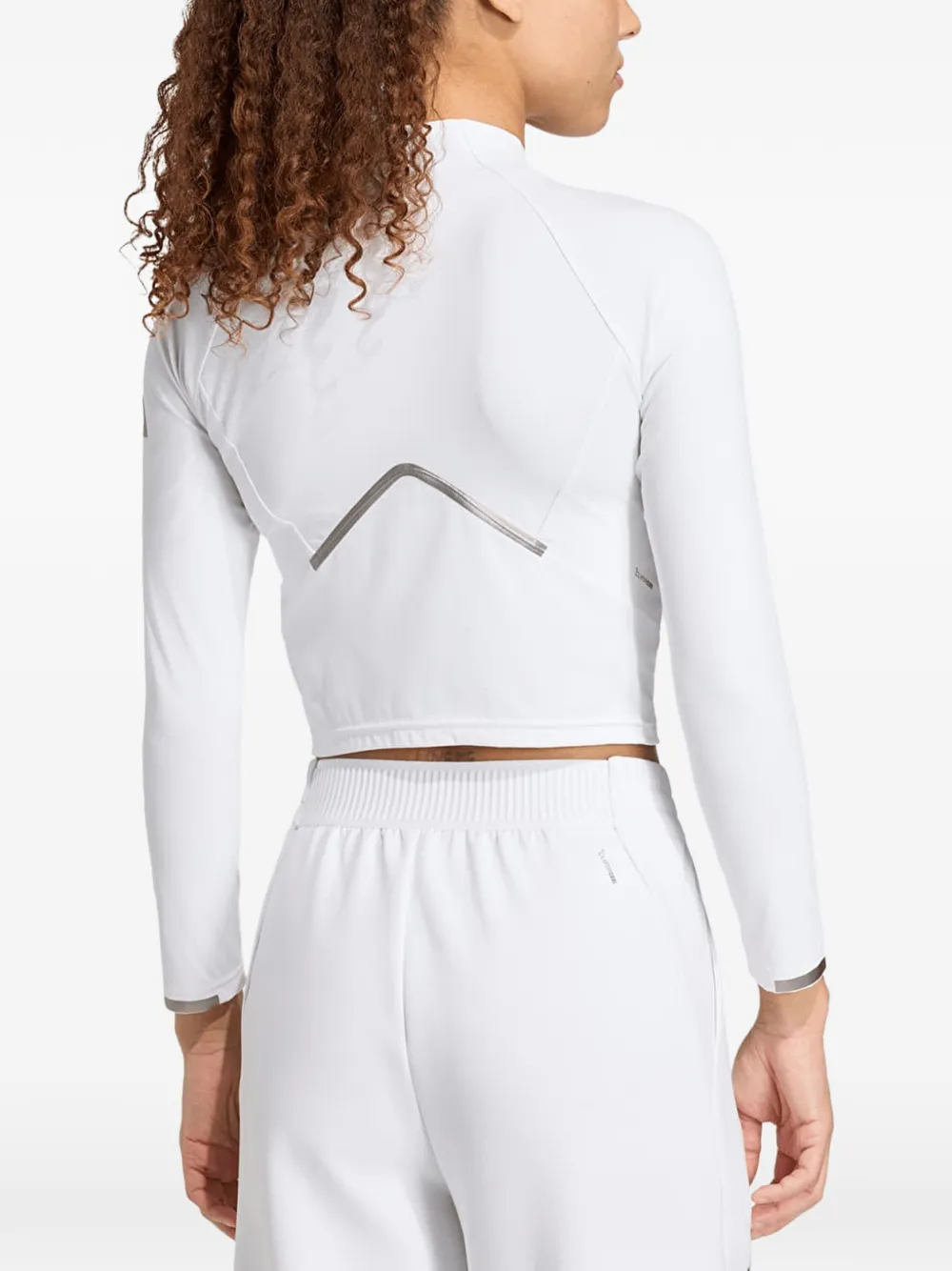 adidas Pro long-sleeve top Wit