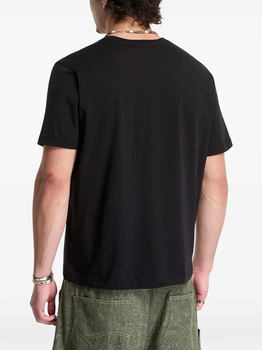 dime Rollin Head T-shirt met grafische print Zwart