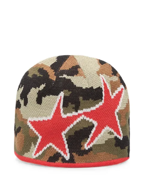TWOJEYS reversible camouflage-print beanie hat
