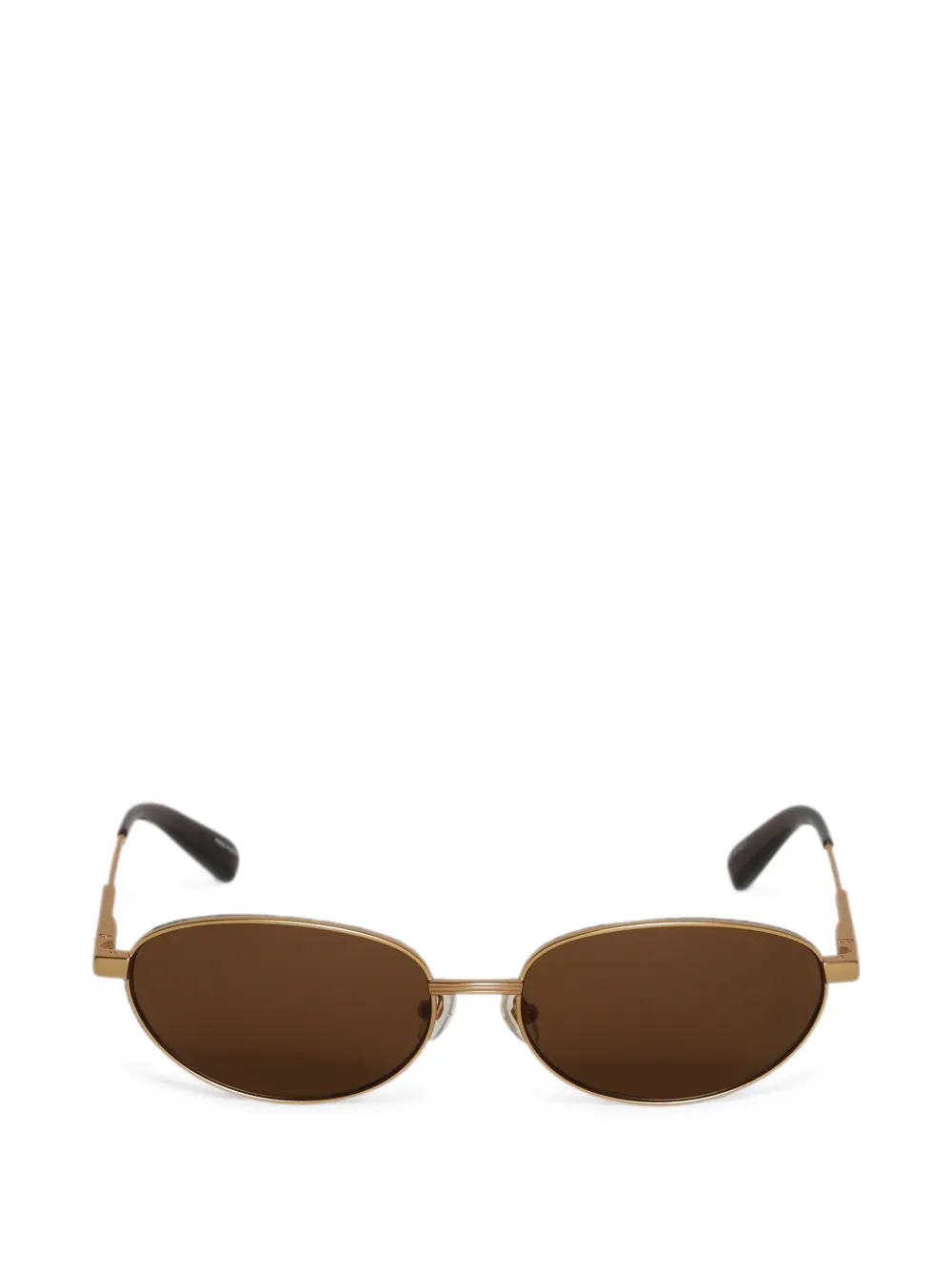 Jacquemus geometric-frame sunglasses - Oro