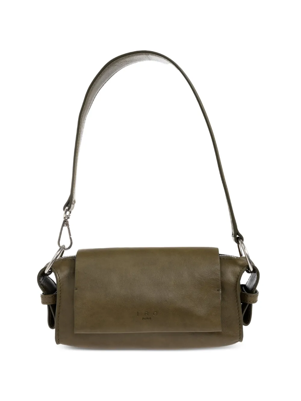 IRO Loop calf leather shoulder bag - Verde