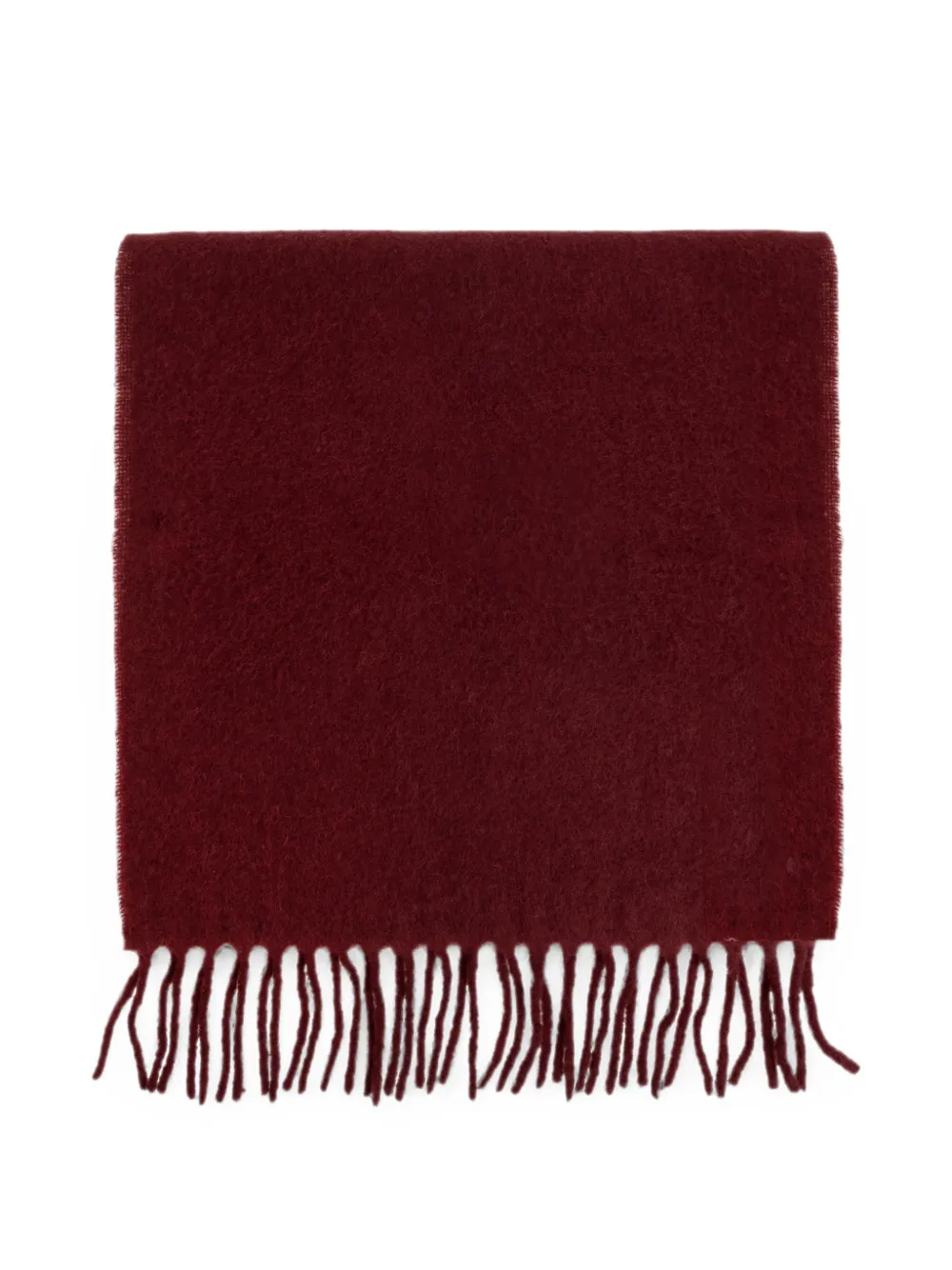 Canada Goose Sciarpa con frange - Rosso