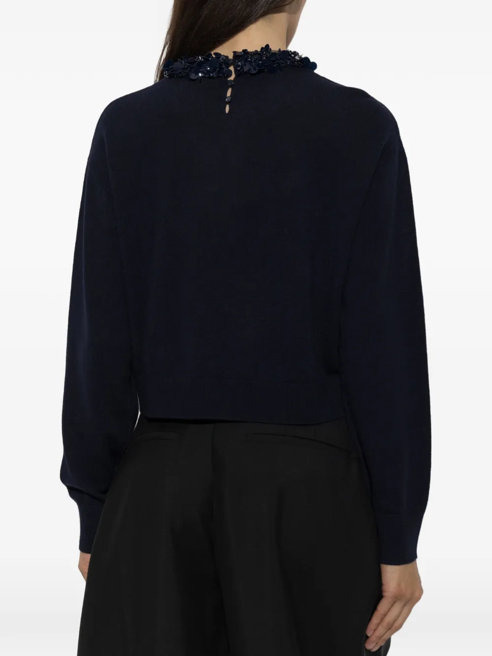Ulla Johnson Amelia trui met pailletten Blauw