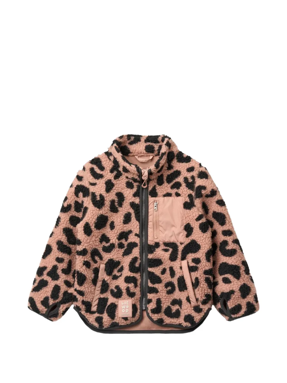 Liewood Giacca Nolan leopardata - Rosa