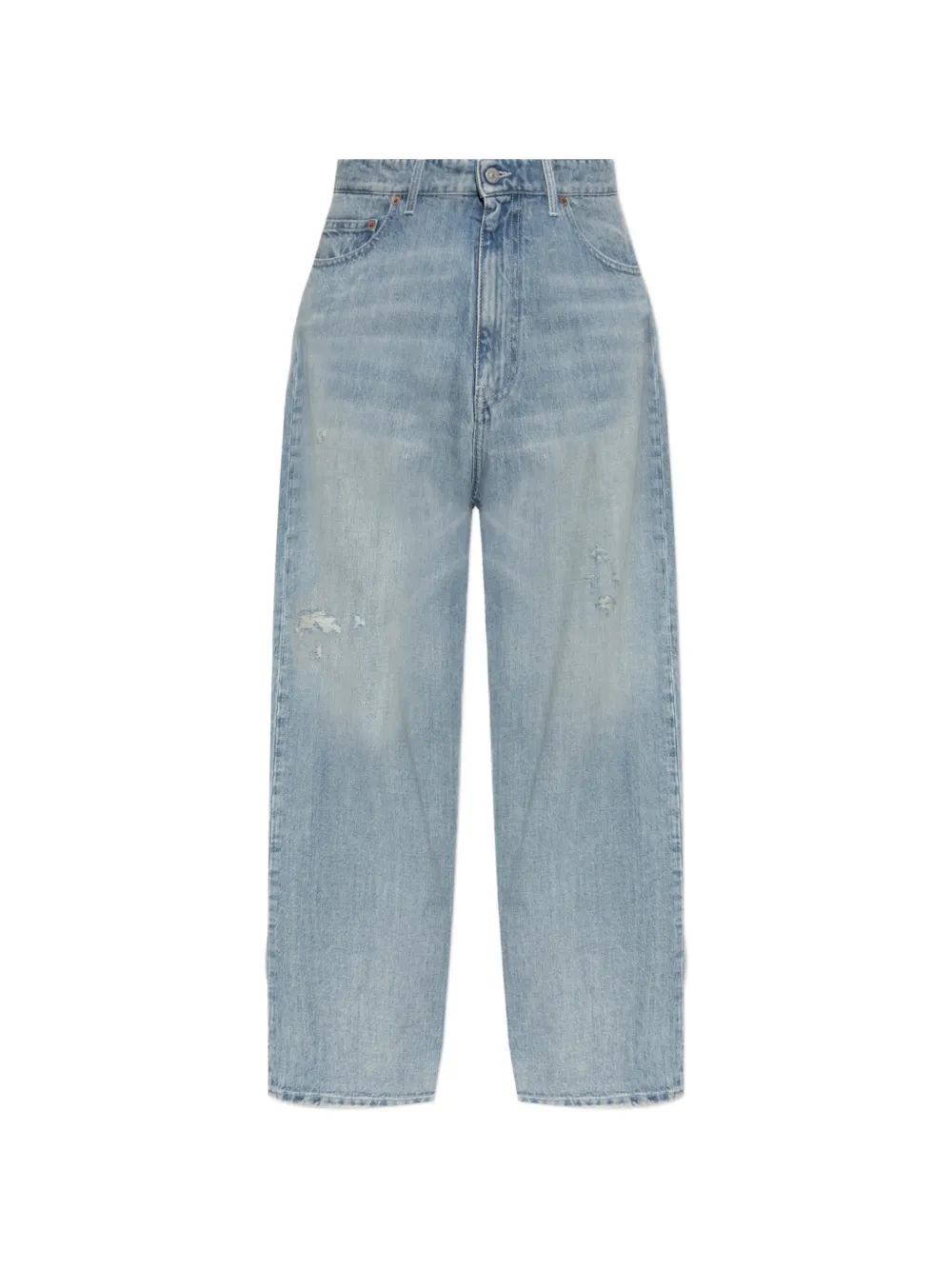 MM6 Maison Margiela distressed faded jeans - Blue