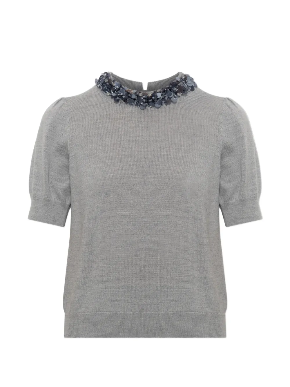 Ulla Johnson sequin-embellished Jude sweater - Grigio