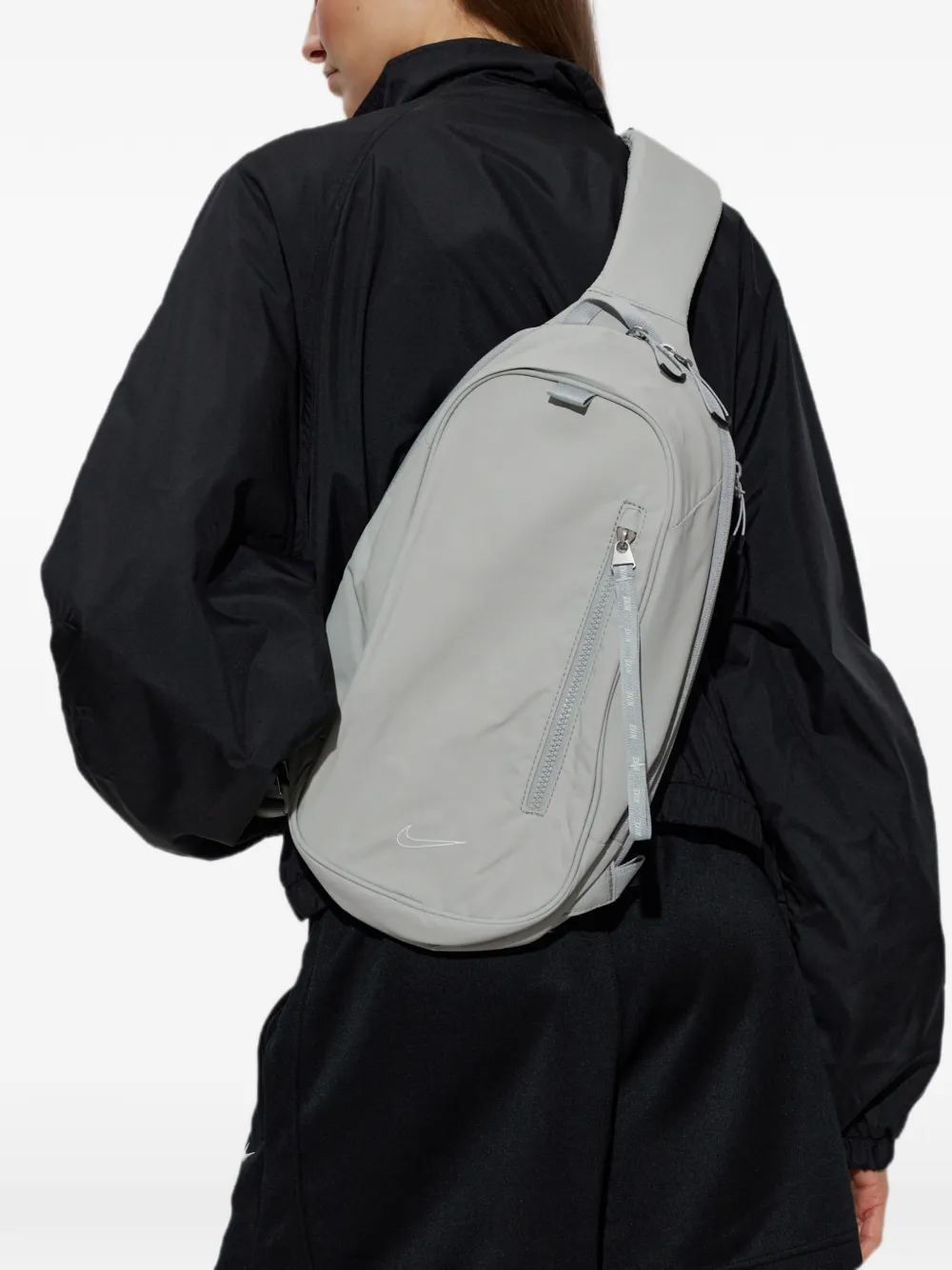 Nike Rugzak met geborduurd logo Grijs