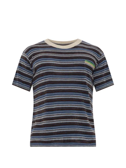 Maison Margiela striped short-sleeve T-shirt
