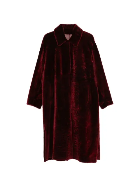 Manzoni 24 spread-collar coat