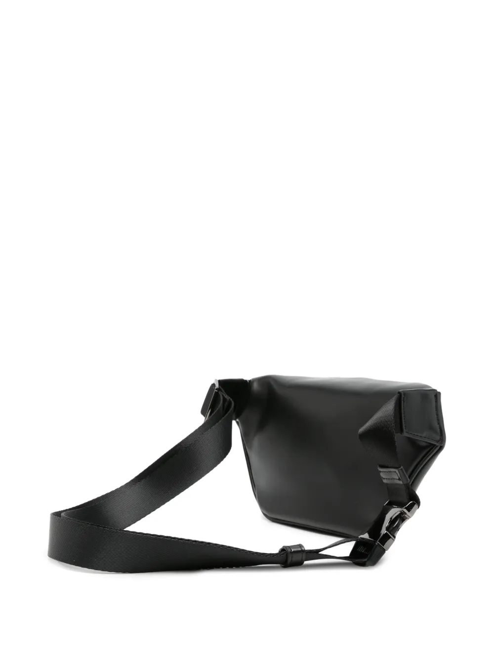 Karl Lagerfeld Heuptas met monogram-patroon en logoplakkaat Zwart