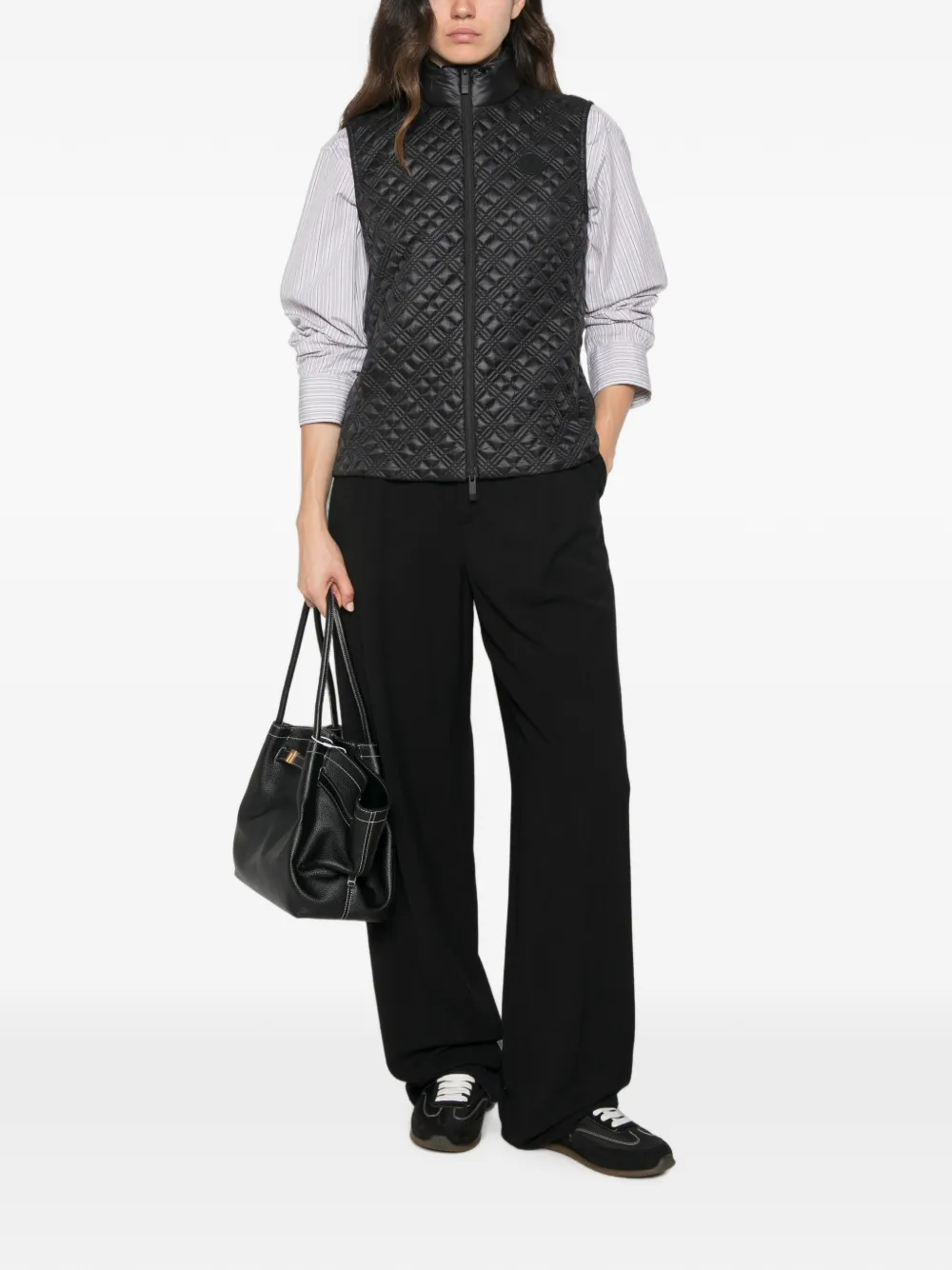 Moncler Bodywarmer Zwart