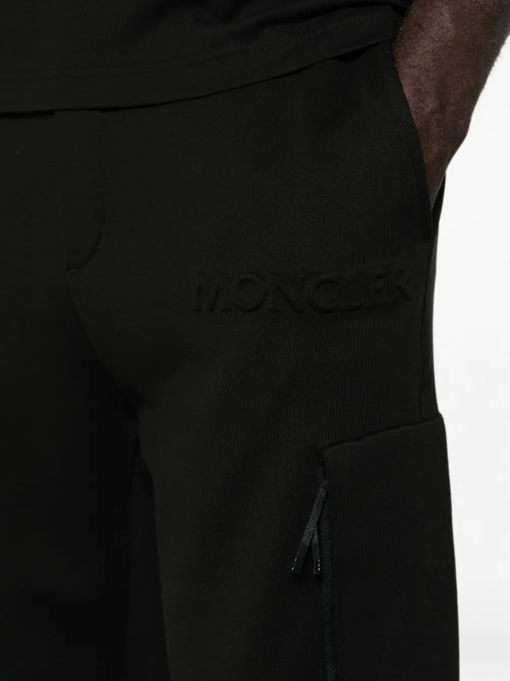 Moncler Trainingsbroek met logopatch Zwart