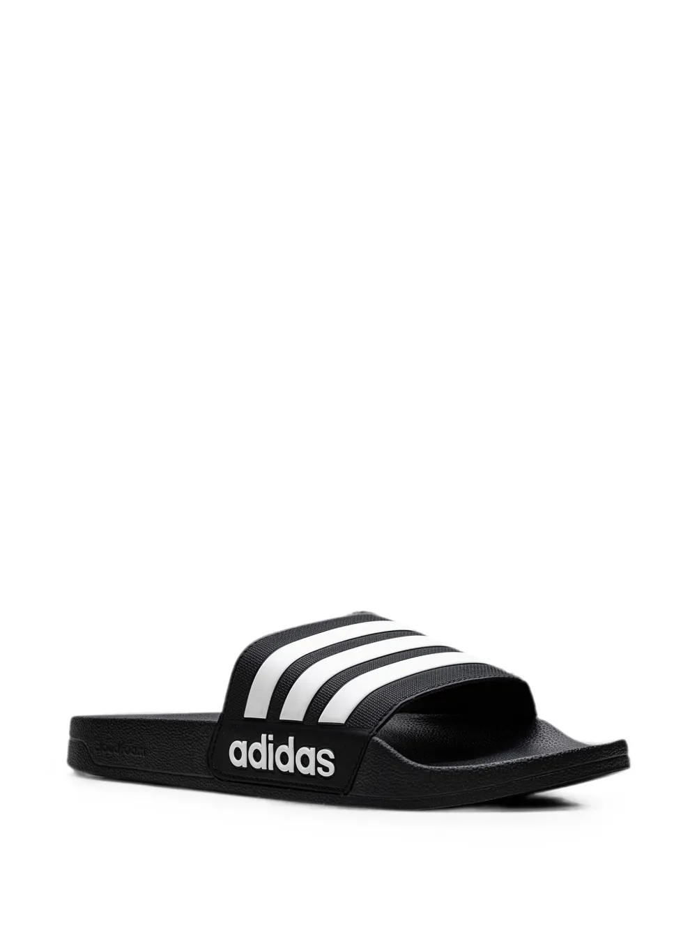 adidas Adilette Shower slippers met drie strepen Zwart