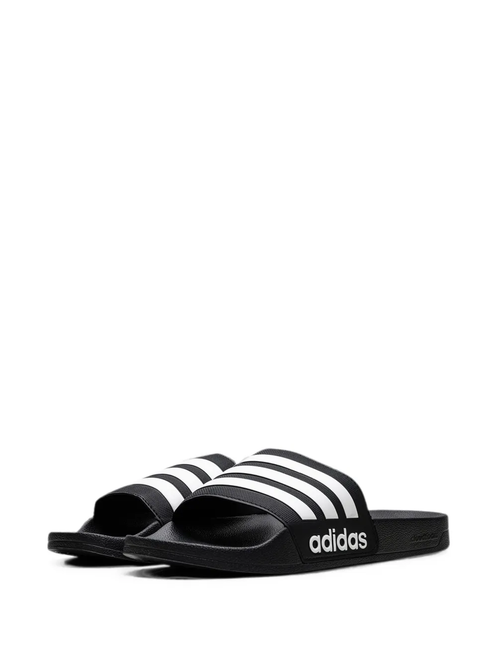 adidas Adilette Shower slippers met drie strepen Zwart