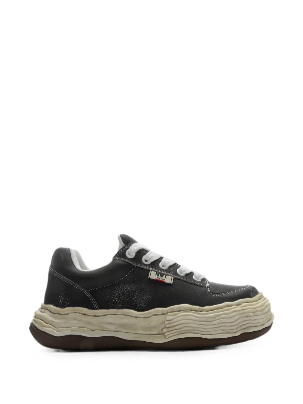Maison MIHARA YASUHIRO Oliver OG Sole Shrink sneakers Zwart
