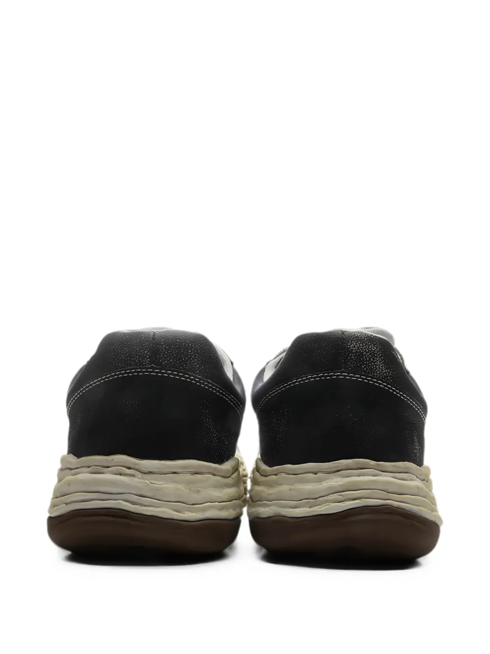 Maison MIHARA YASUHIRO Oliver OG Sole Shrink sneakers Zwart