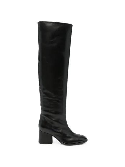 Aeyde block-heel knee-high boots
