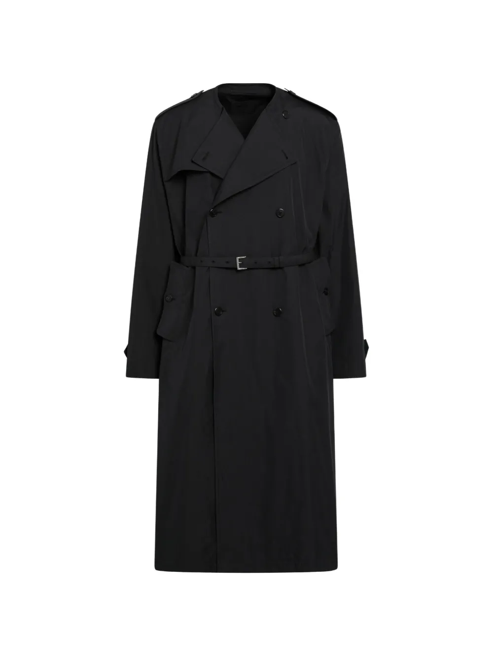 Prada cotton blend coat - Nero