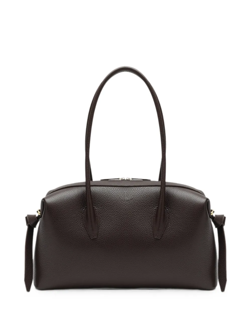 Yuzefi Brioche leren shopper Bruin