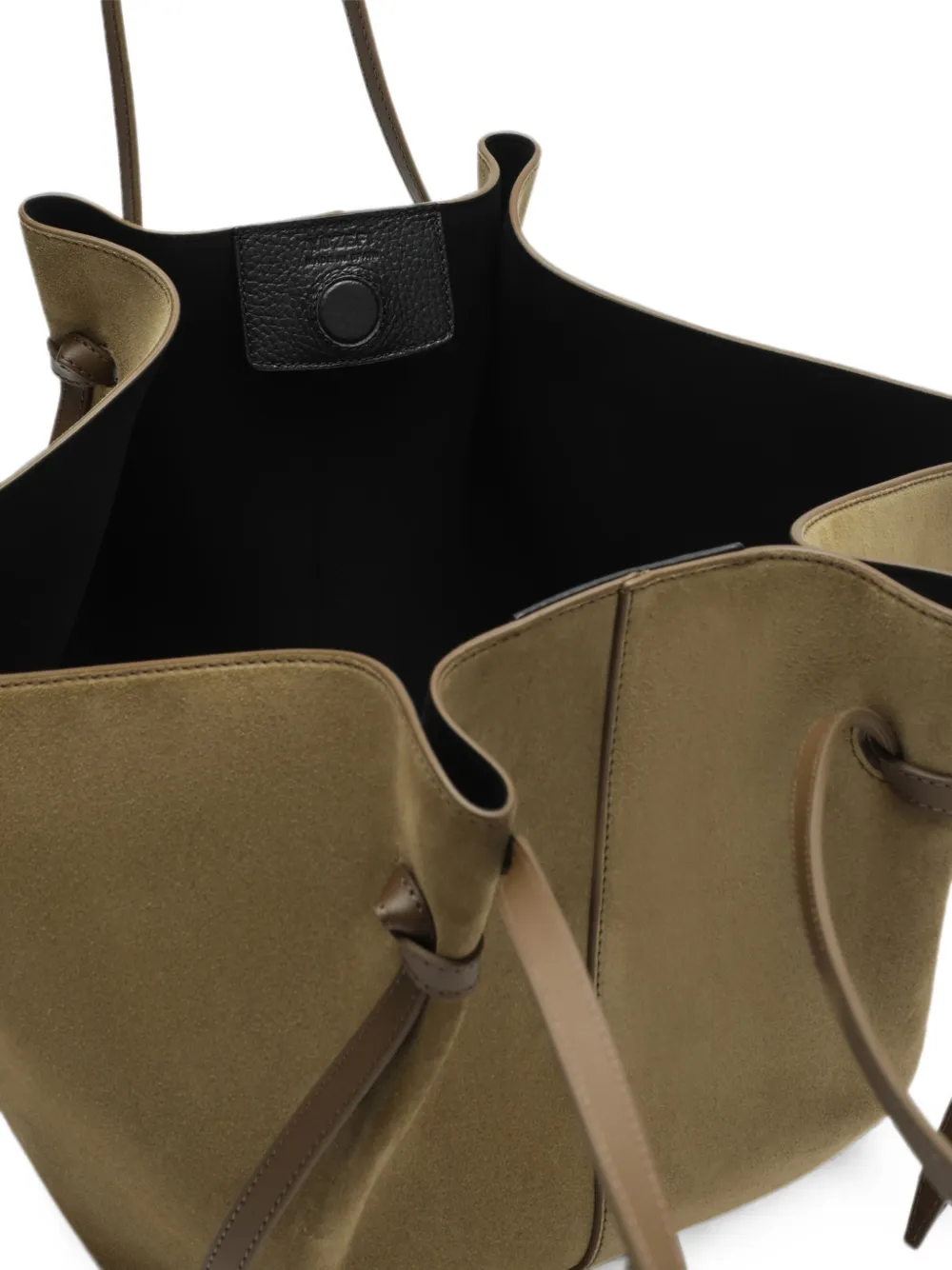 Yuzefi Mochi suède shopper Groen