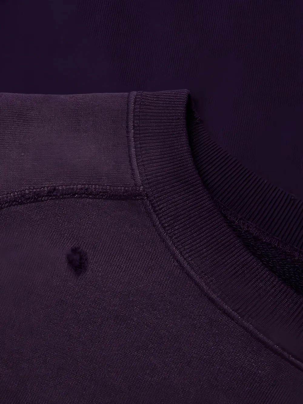 Needles Deconstructed sweater met vlinderprint Paars