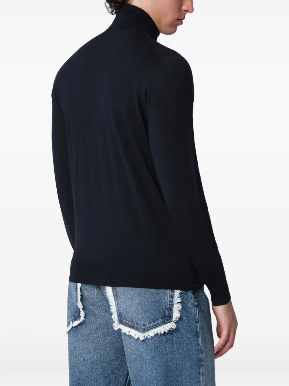 Drumohr Coltrui met lange mouwen Blauw