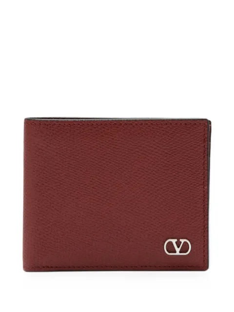 Valentino Garavani VLogo Signature grained leather billfold wallet