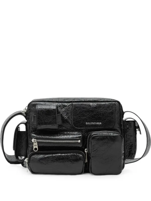 Balenciaga Superbusy メッセンジャーバッグ | ブラック | FARFETCH JP