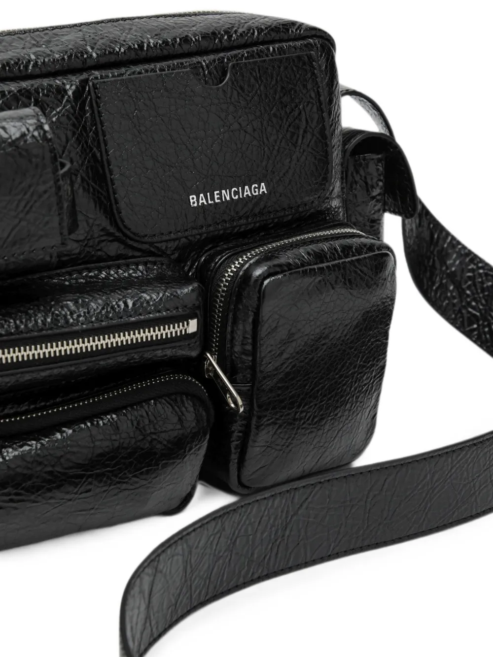 Balenciaga Superbusy メッセンジャーバッグ | ブラック | FARFETCH JP